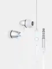 Серый наушники с микрофоном Borofone с разъёмом 3.5 Jack