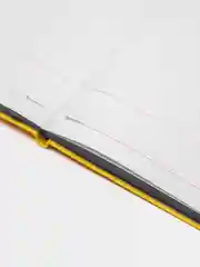 Ежедневник недатированный BRAUBERG AIM, А5, 138 х 213 мм, 136 листов, желтый