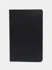 Ежедневник недатированный BRAUBERG Metallic, А5, черный, 138 х 213 мм, 136 листов