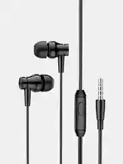 Синий меланж наушники с микрофоном Borofone с разъёмом 3.5 Jack