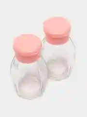 Розовый набор для соли и перца, для специй, 2 предмета