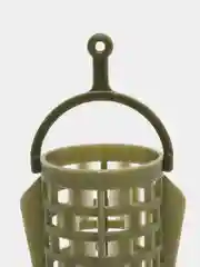 Зелёный хаки кормушка фидерная "Дюза", рыболовная, 2 штуки,  20 - 120 г