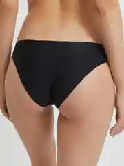 Черный классические трусы женские, незаметные под одеждой InfinityLingerie