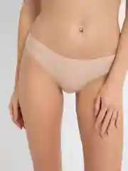 Бежевый трусы с классической посадкой женские  InfinityLingerie