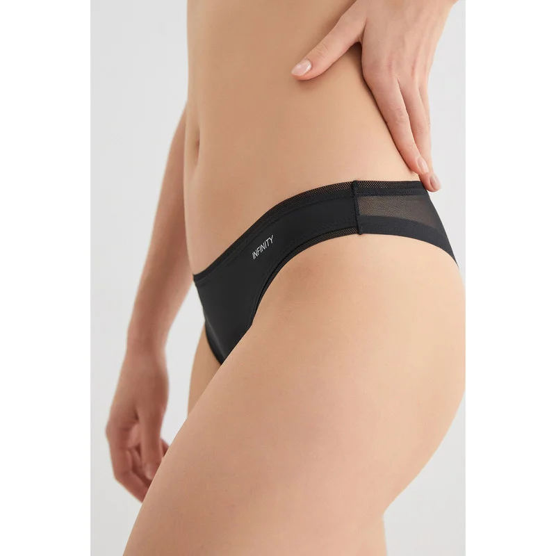 Черный трусы стринги женские Inamar InfinityLingerie