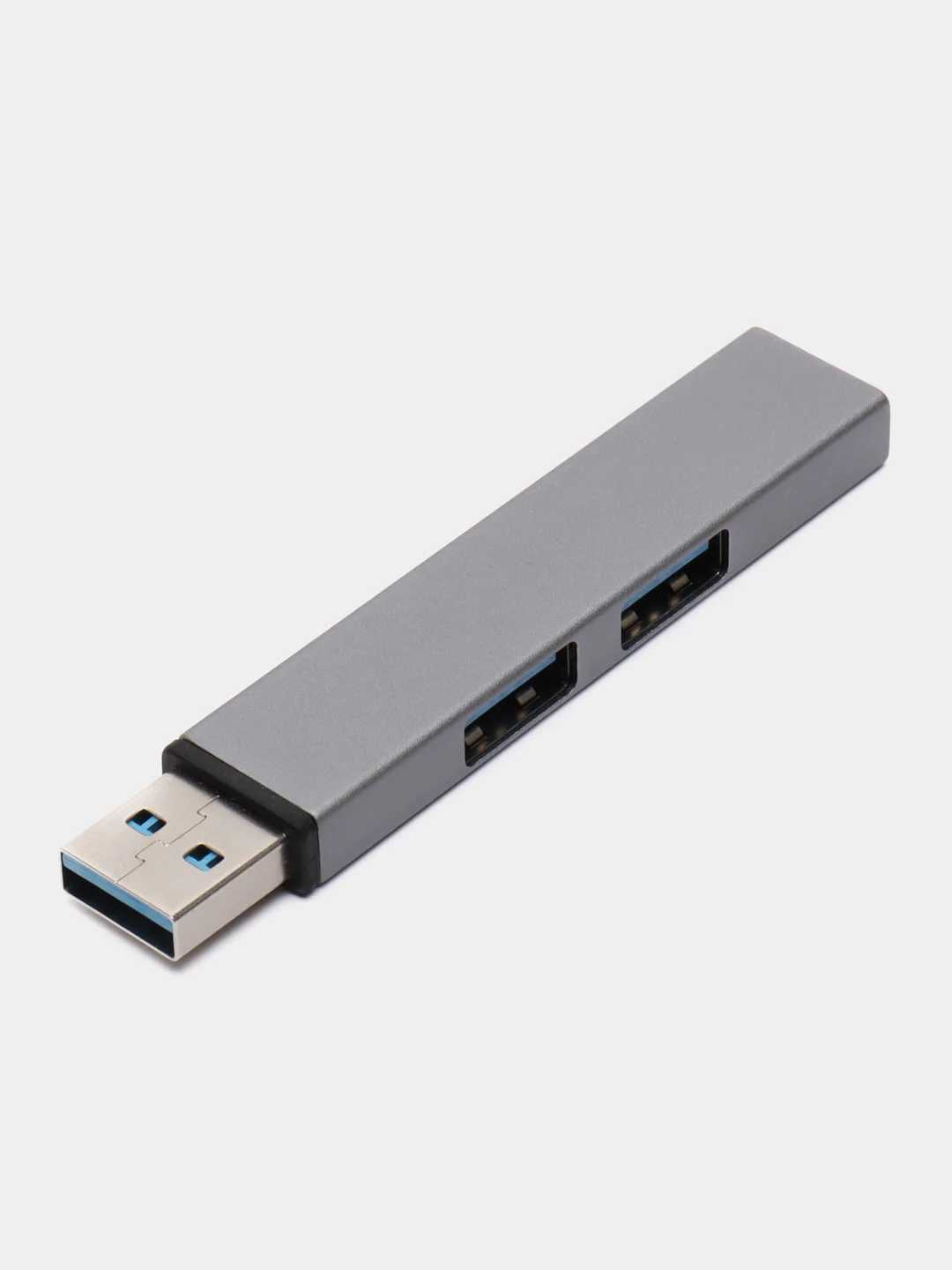 Серебряный usb hub-концентратор разветвитель usb hub 3.0