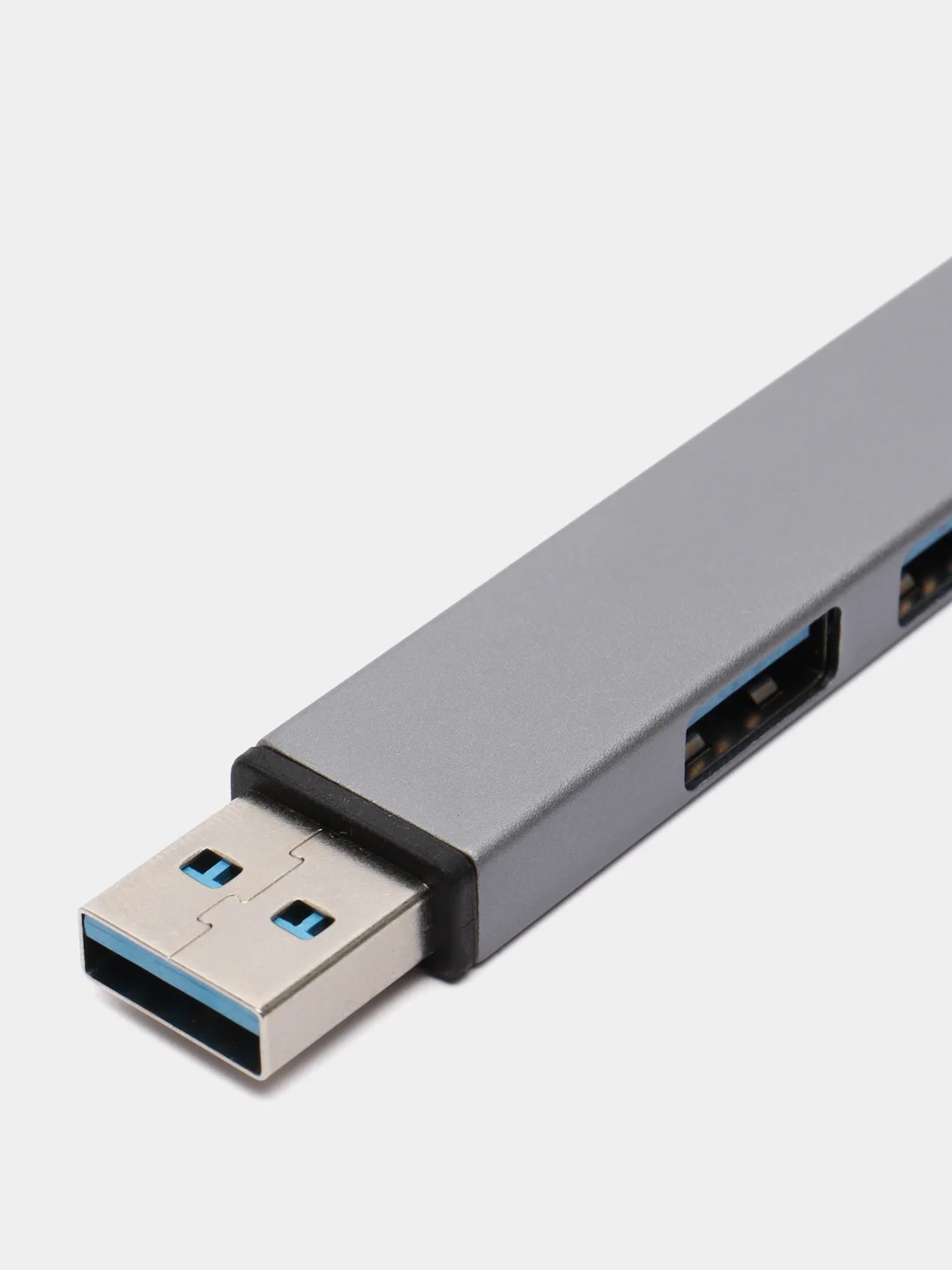 Серебряный usb hub-концентратор разветвитель usb hub 3.0