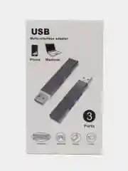 Серебряный usb hub-концентратор разветвитель usb hub 3.0