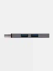 Серебряный usb hub-концентратор разветвитель usb hub 3.0