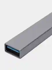 Серебряный usb hub-концентратор разветвитель usb hub 3.0