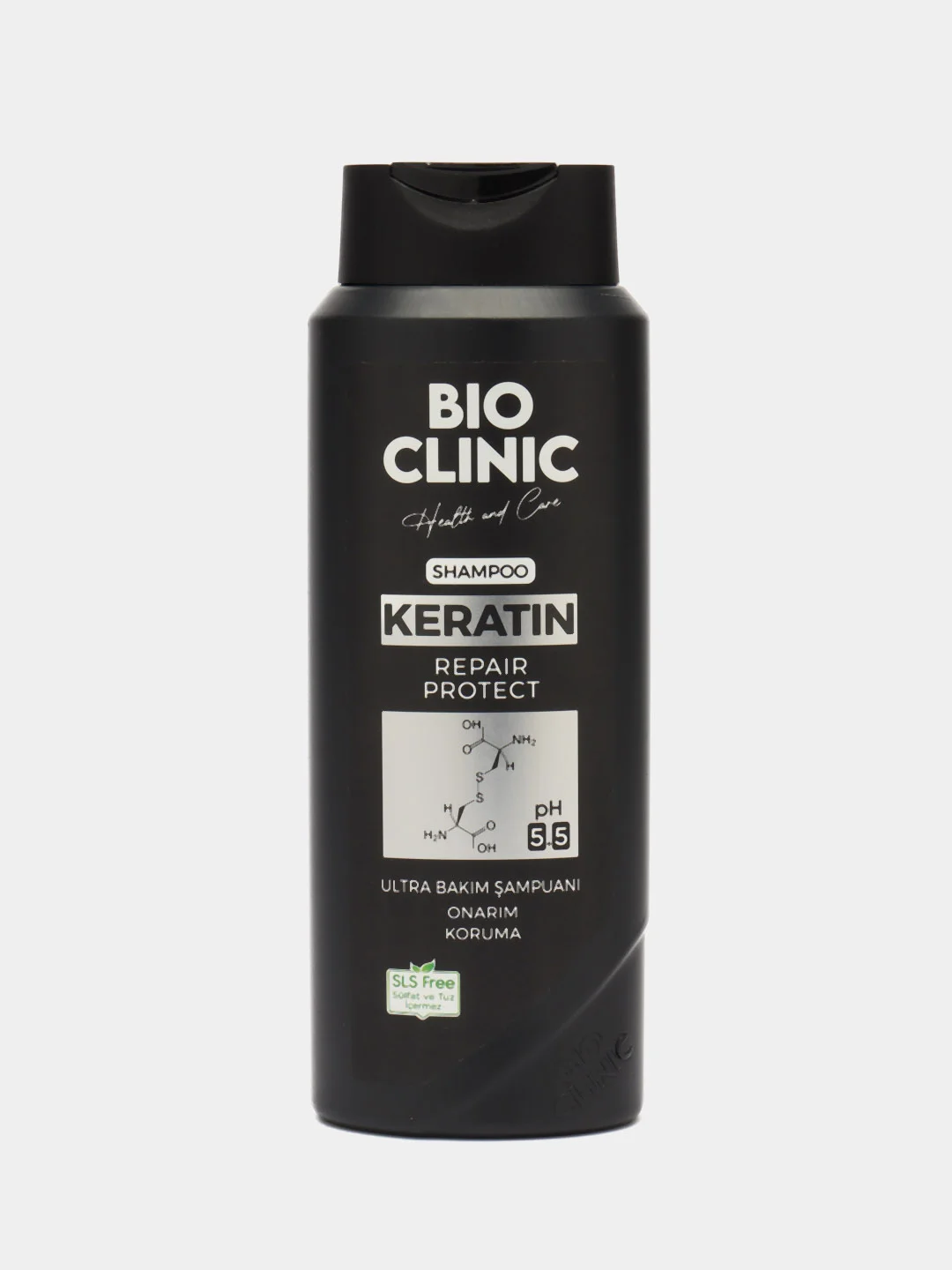Шампунь для волос BIO CLINIC, с кератином, 600 мл