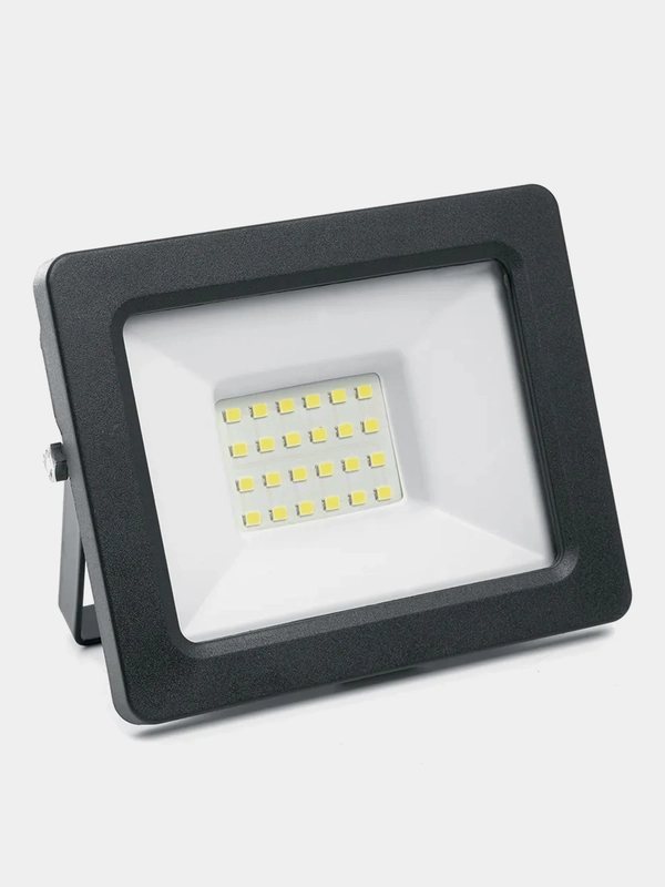 Прожектор светодиодный, 2835SMD, 30W 4000K AC220V/50Hz IP65, черный, 55076