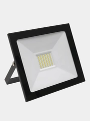 Прожектор светодиодный, 2835 SMD, 50W 6400K AC230V/50Hz IP65, черный, 55066