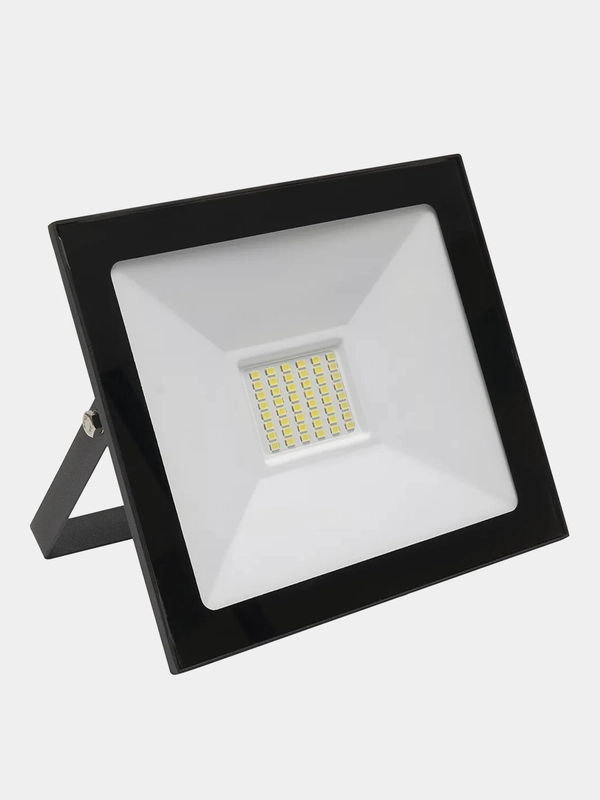 Прожектор светодиодный, 2835 SMD, 50W 6400K AC230V/50Hz IP65, черный, 55066