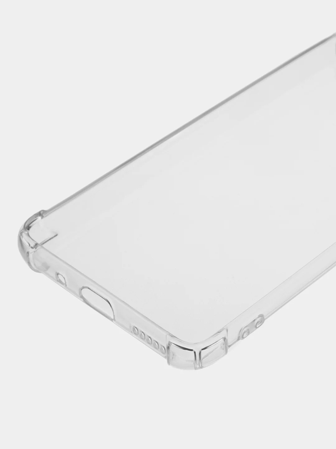 Прозрачный чехол для HUAWEI nova 9 SE (Хуавей нова 9 СЕ), прозрачный и черный с защитой камеры