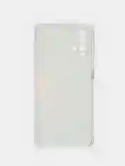 Красный силиконовый чехол на Xiaomi Redmi 9T / Редми 9Т прозрачный, с рисунком, защита камеры