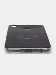 Черный силиконовый чехол на Honor 8X / Хонор 8Х прозрачный, с рисунком, защита камеры