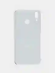 Черный силиконовый чехол на Honor 8X / Хонор 8Х прозрачный, с рисунком, защита камеры