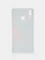 Красный силиконовый чехол на Honor 8X / Хонор 8Х прозрачный, с рисунком, защита камеры