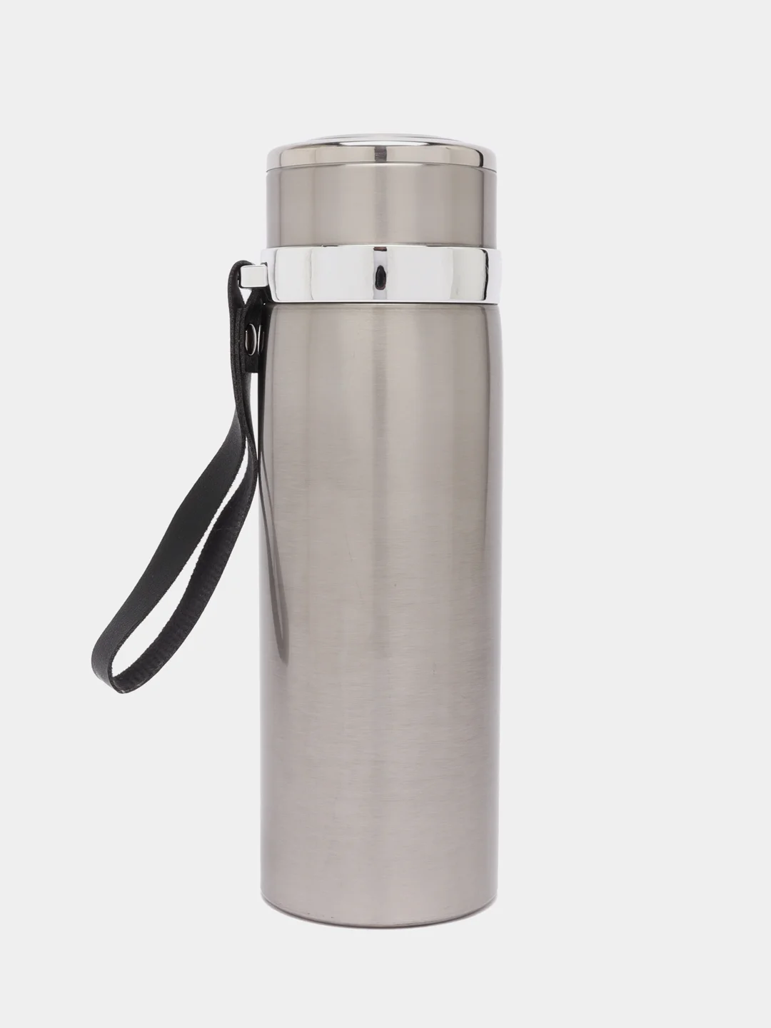 Серебряный термос Vacuum Bottle Sport