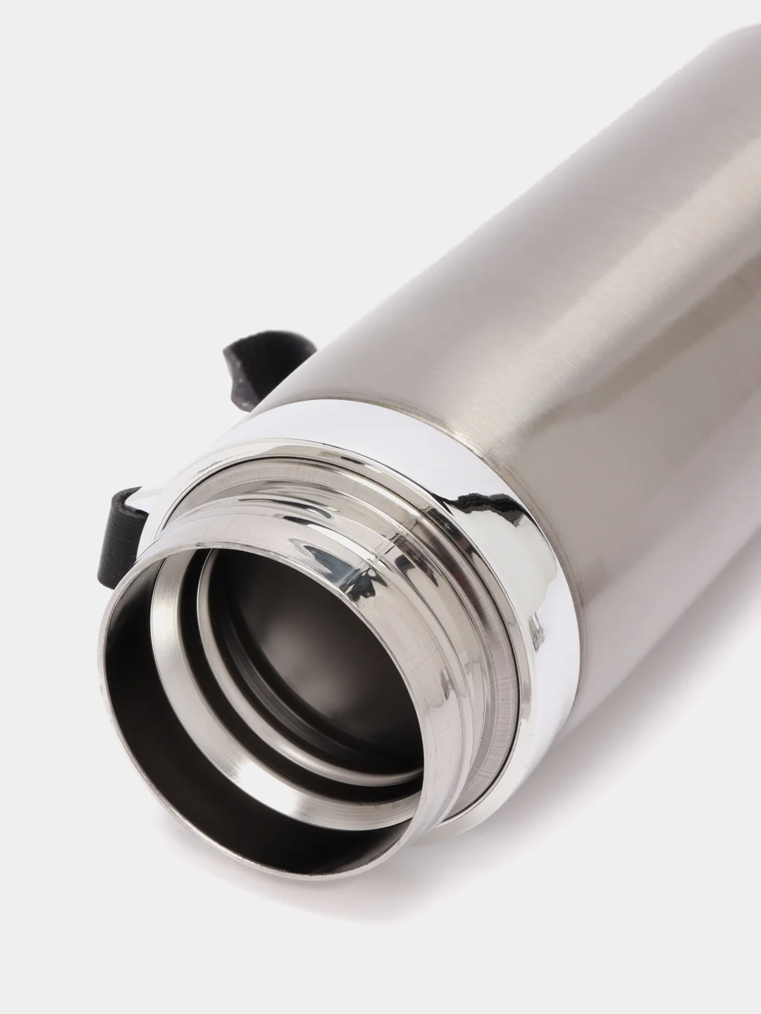 Серебряный термос Vacuum Bottle Sport