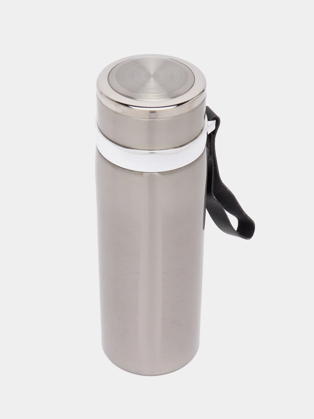 Серебряный термос Vacuum Bottle Sport