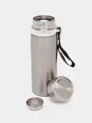 Серебряный термос Vacuum Bottle Sport