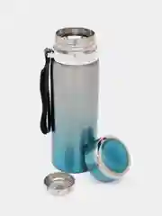 Голубой термос Vacuum Bottle Sport