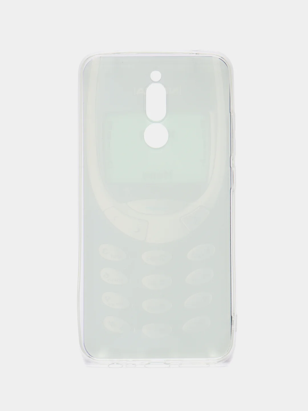 Угольный силиконовый чехол на Xiaomi Redmi 8 / Сяоми Редми 8 прозрачный, с рисунком, защита камеры