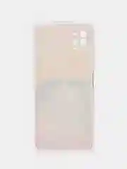 Желтый силиконовый чехол на Samsung Galaxy A22s 5G / Самсунг А22s 5G прозрачный, с рисунком