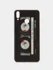 Хром силиконовый чехол на Honor 8X / Хонор 8Х прозрачный, с рисунком, защита камеры