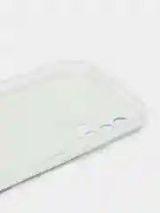 Светло-синий силиконовый чехол на Xiaomi Redmi 9T / Редми 9Т прозрачный, с рисунком, защита камеры