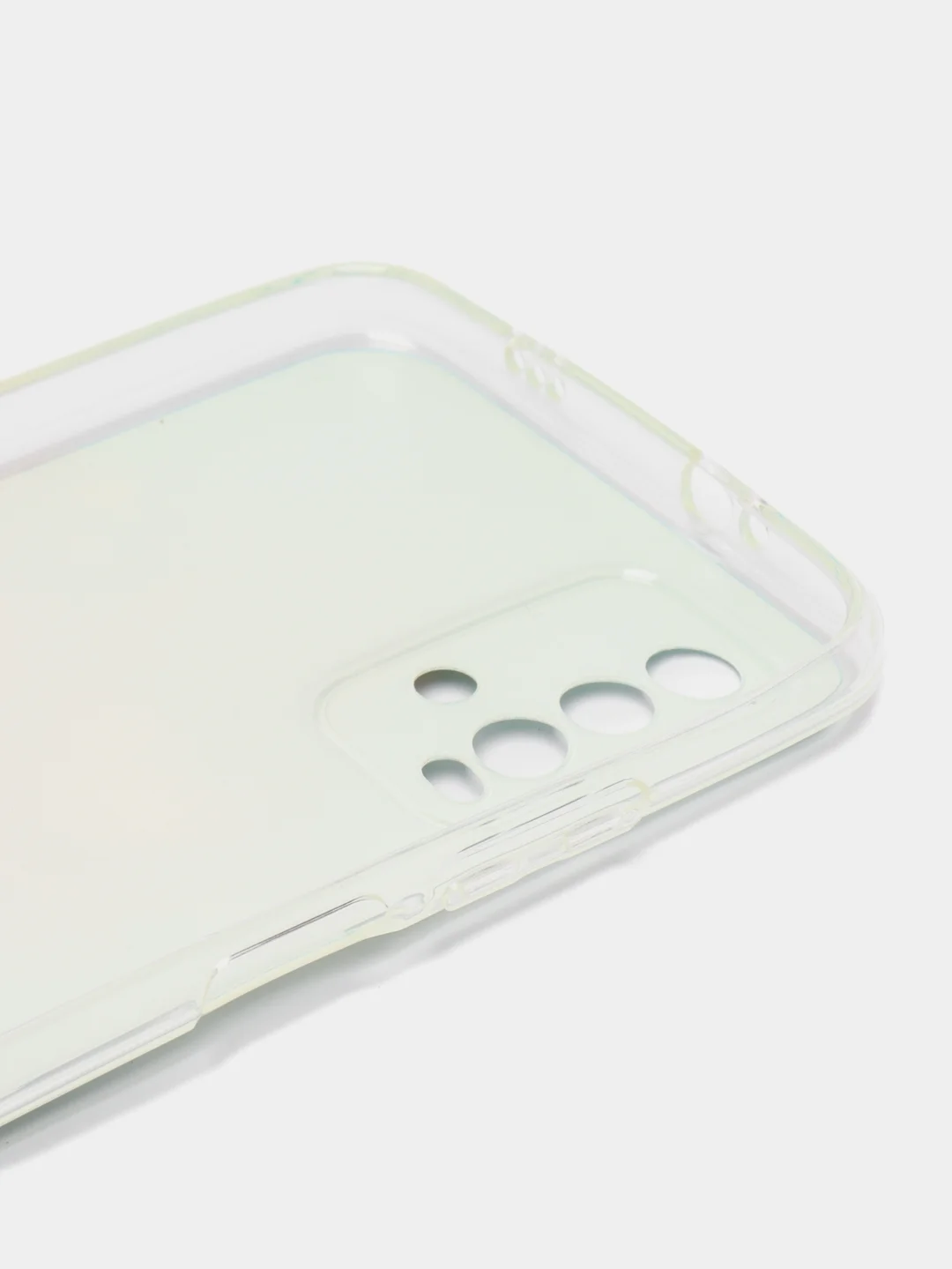 Конфетный силиконовый чехол на Xiaomi Redmi 9T / Редми 9Т прозрачный, с рисунком, защита камеры