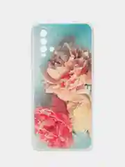 Конфетный силиконовый чехол на Xiaomi Redmi 9T / Редми 9Т прозрачный, с рисунком, защита камеры