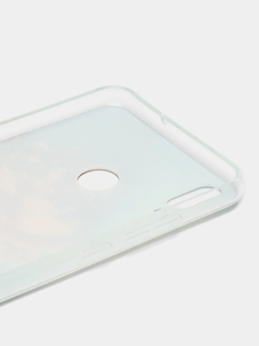 Конфетный силиконовый чехол на Honor 8X / Хонор 8Х прозрачный, с рисунком, защита камеры