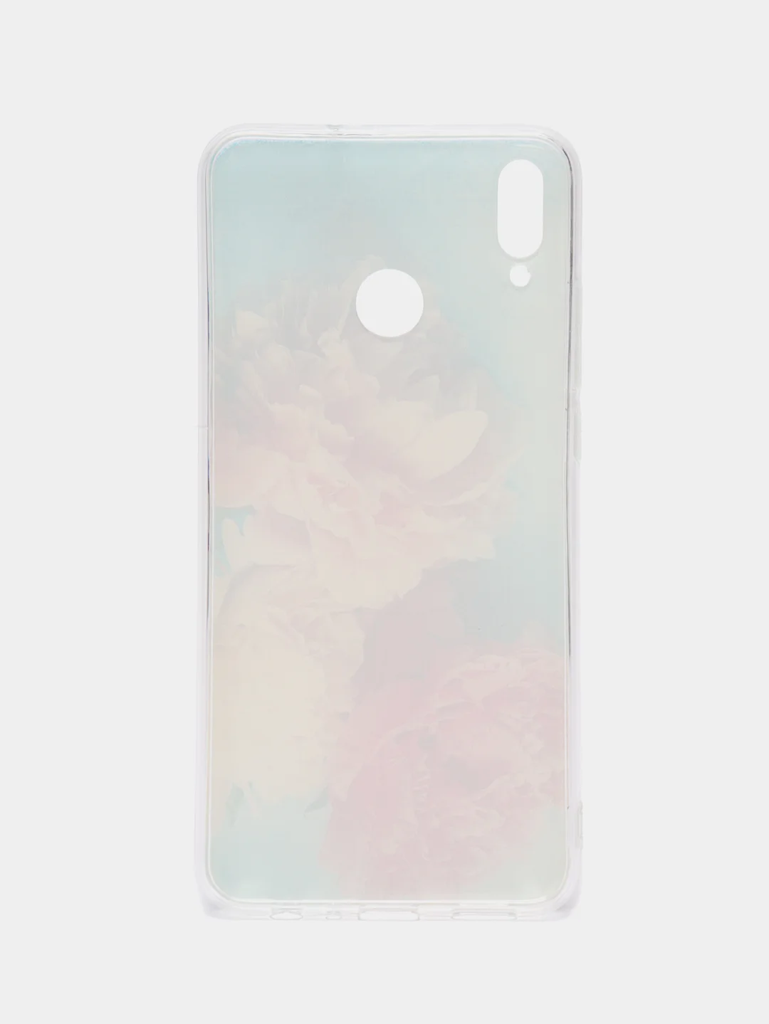 Конфетный силиконовый чехол на Honor 8X / Хонор 8Х прозрачный, с рисунком, защита камеры