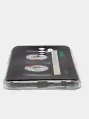 Хром силиконовый чехол на Xiaomi Redmi 9 / Сяоми Редми 9 прозрачный, с рисунком, защита камеры