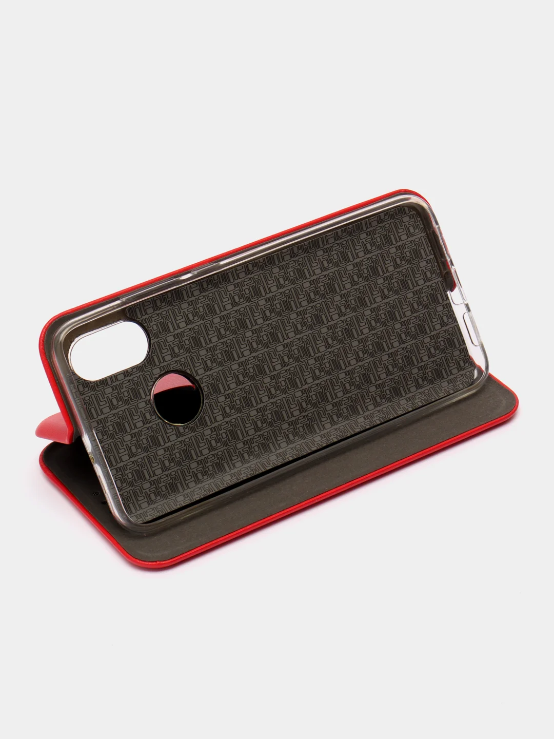 Красный чехол книжка Xiaomi Mi 8/Mi 8 Pro (Сяоми Ми 8, Ми 8 про)