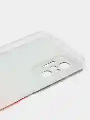 Бордовый чехол на Xiaomi Redmi Note 10 Pro / Сяоми Редми Нот 10 Про прозрачный, с рисунком