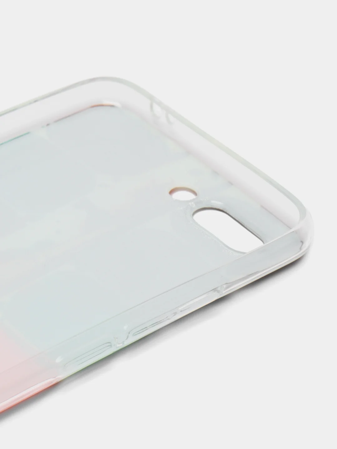Бордовый силиконовый чехол на Honor 10 / Хонор 10 прозрачный, с рисунком, защита камеры