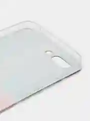 Бордовый силиконовый чехол на Honor 10 / Хонор 10 прозрачный, с рисунком, защита камеры