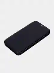 Темно-синий чехол книжка Xiaomi Mi 8/Mi 8 Pro (Сяоми Ми 8, Ми 8 про)
