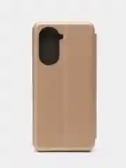 Золотой чехол-книжка для Huawei nova 10 (Хуавей нова 10)