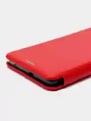 Красный чехол-книжка для Huawei nova 10 (Хуавей нова 10)