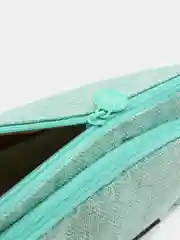 Бирюзовый пенал школьный, унисекс