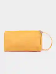 Желтый пенал школьный, унисекс