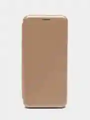 Золотой чехол-книжка Infinix HOT 12 Pro (Инфиникс Хот 12 Про)