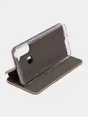 Золотой чехол-книжка Infinix HOT 12 Pro (Инфиникс Хот 12 Про)
