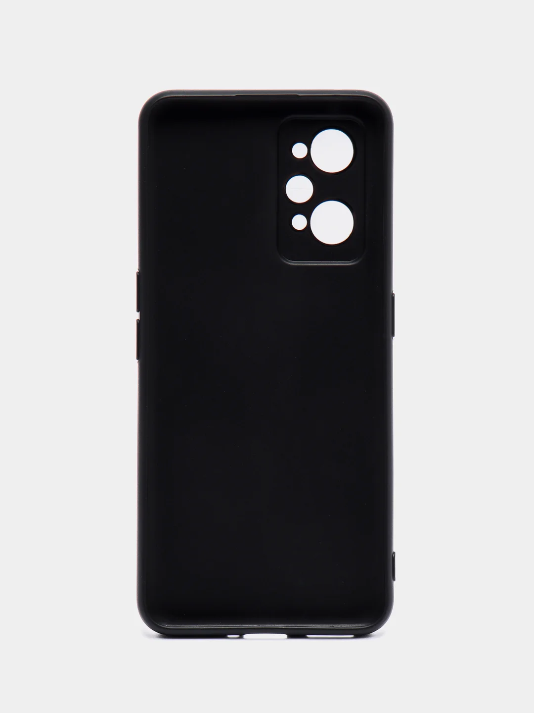 Черный чехол для Realme GT Neo 2 / GT Neo 3T (ГТ Нео 2 / ГТ Нео 3Т), черный, силиконовый