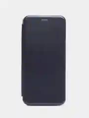 Темно-синий чехол-книжка для Tecno Spark 8C / Spark Go 2022 (Техно Спарк 8С / Спарк Го 2022)